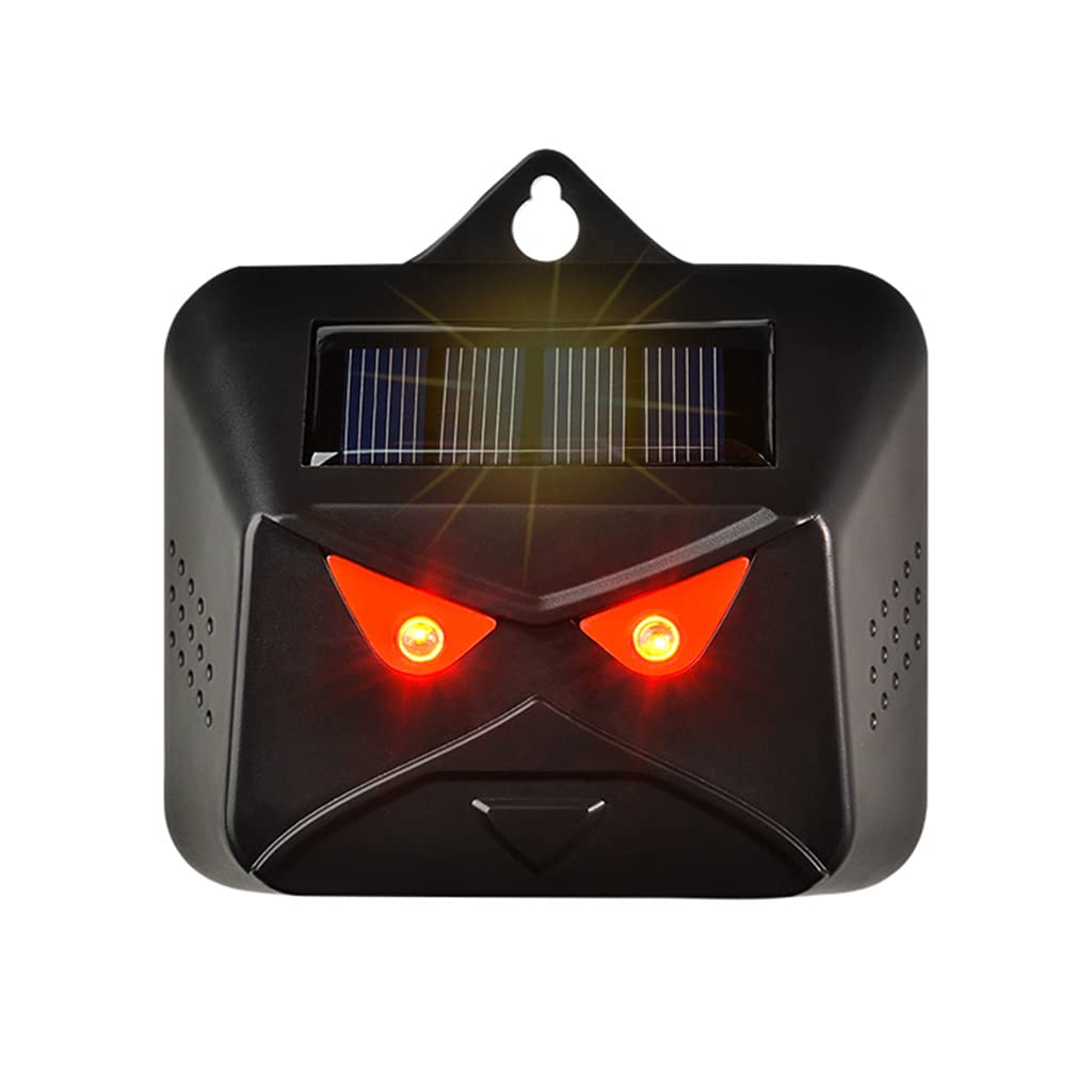 Qpets Solar Animal Repeller Light-Controlled Mouse Repellent with Flash Light, Auto Motion Sensor Animal Repeller Animal Deterrent Devices Outdoor for Rabbit, Rats, Bird, IP44 Repeller Qpets Solar Animal Repeller Light-Controlled Mouse Repellent with Flash Light, Auto Motion Sensor Animal Repeller Animal Deterrent Devices Outdoor for Rabbit, Rats, Bird, IP44 Repeller